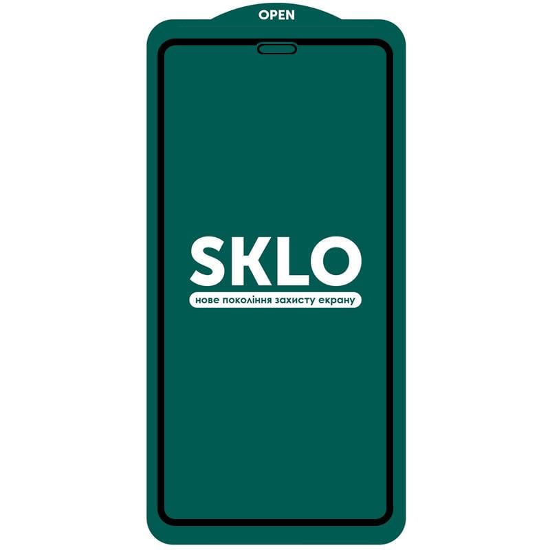 Захисне скло протиударне SKLO 5D для Apple iPhone 12 mini 5,4" Чорний (00000039504_1)