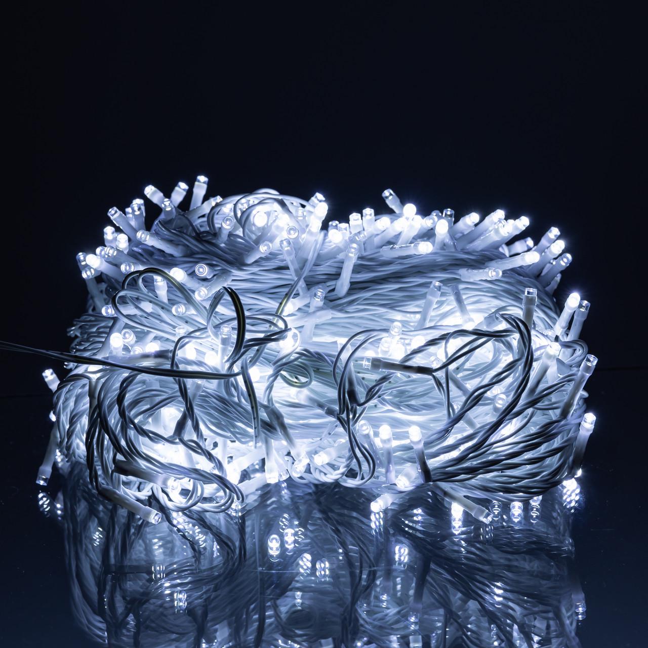 Гирлянда Нитка уличная 500 LED 50 м Белый (CF500L50MWW)