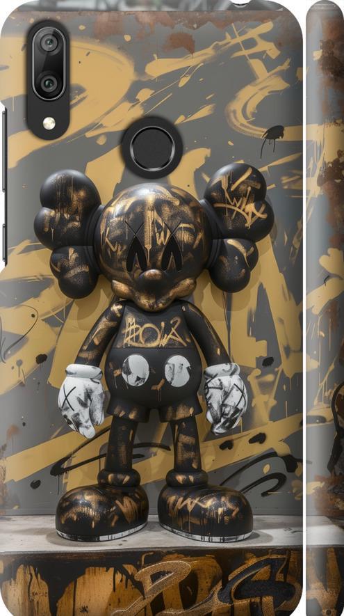 Чехол на Huawei Y7 2019 Bronze kaws (6097m-1638-42517)
