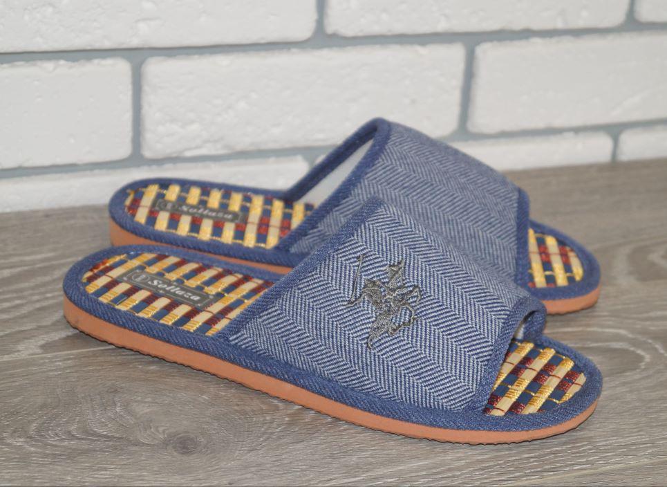 Тапочки комнатные Sollaza р. 42/43 27,5 см Синий (30613-4243)