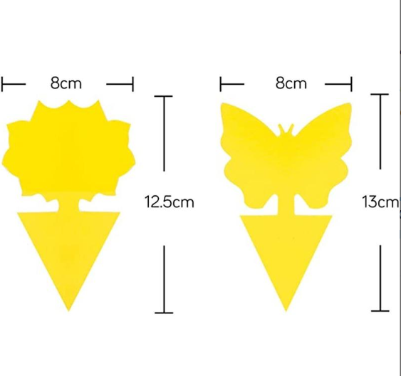 Липка еко пастка для комах Метелик Квітка двостороння 1 шт. (21233892) - фото 6 Липка еко пастка для комах Метелик Квітка двостороння 1 шт. (21233892) - фото 6