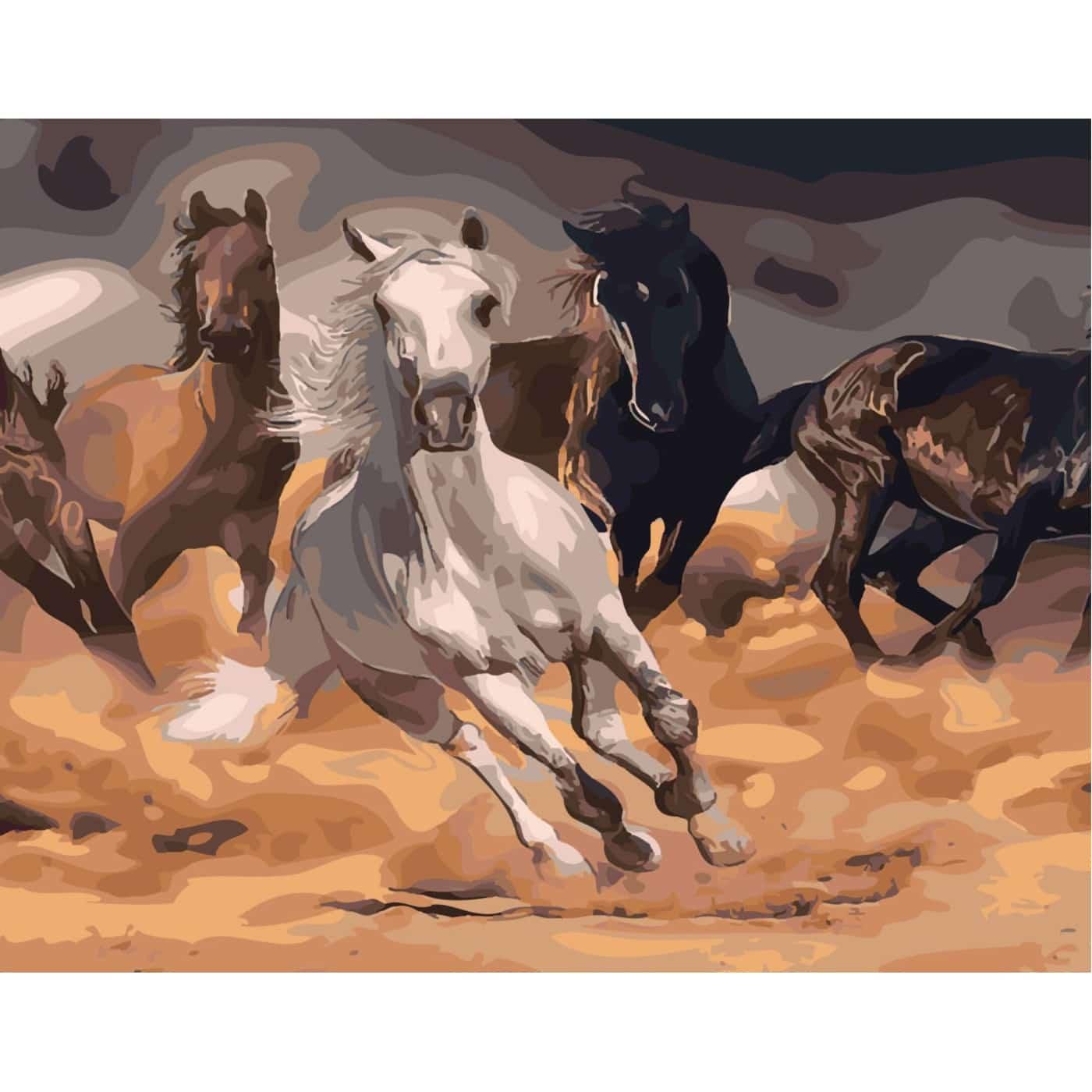 Картина по номерам Strateg Скорость 40х50 см (SY6411)