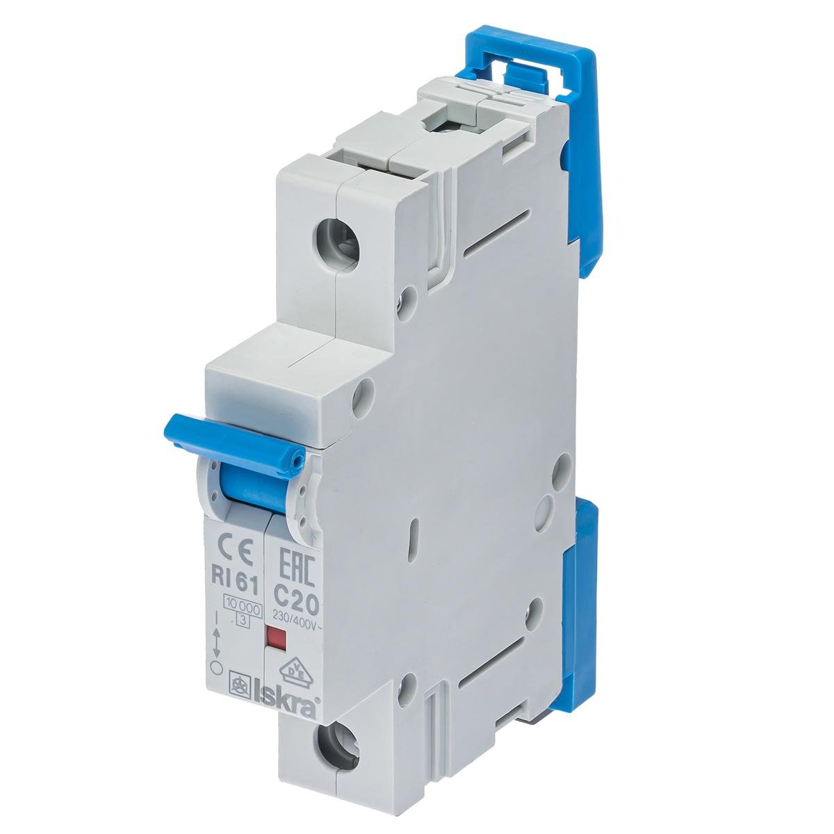Модульный выключатель ISKRA RI61C20A автоматический (786100057000)