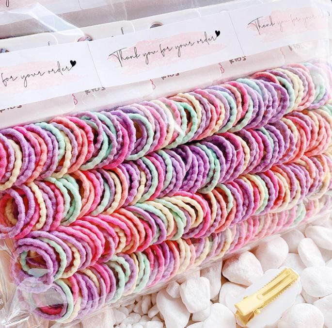 Набір резинок для волосся Color 10 11687 15 шт. (4571257) Набір резинок для волосся Color 10 11687 15 шт. (4571257)