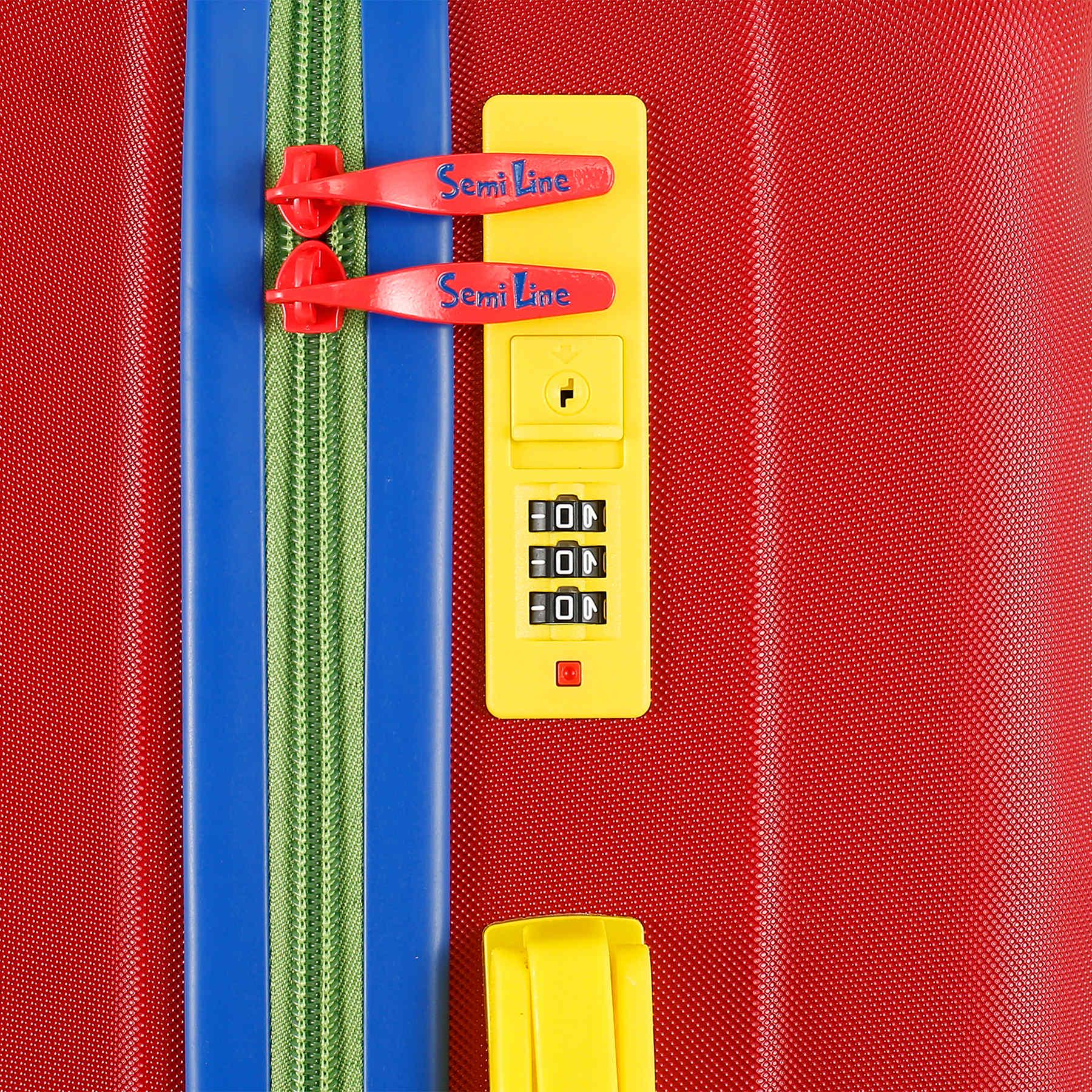 Чемодан SEMI LINE 24" M Red (T5802-2) - фото 7 Чемодан SEMI LINE 24" M Red (T5802-2) - фото 7