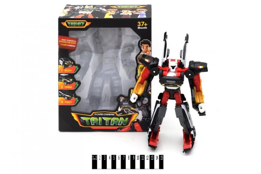 Трансформер тобот Tritan А-TOYS поліцейський (516) - фото 3 Трансформер тобот Tritan А-TOYS поліцейський (516) - фото 3