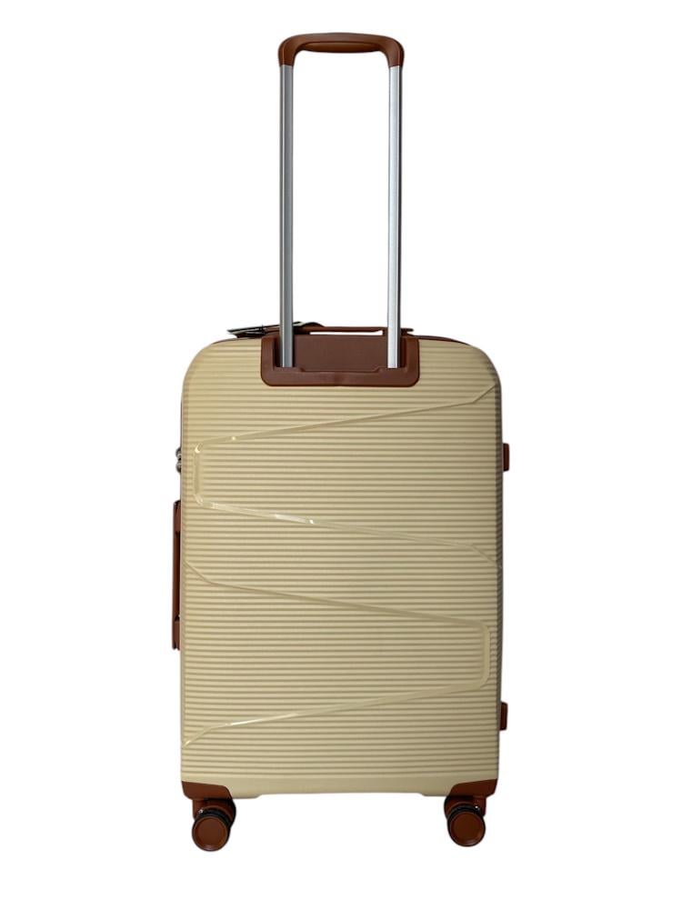 Валіза дорожня середня AIRTEX Worldline 293 поліпропілен M Кремовий - фото 4 Валіза дорожня середня AIRTEX Worldline 293 поліпропілен M Кремовий - фото 4