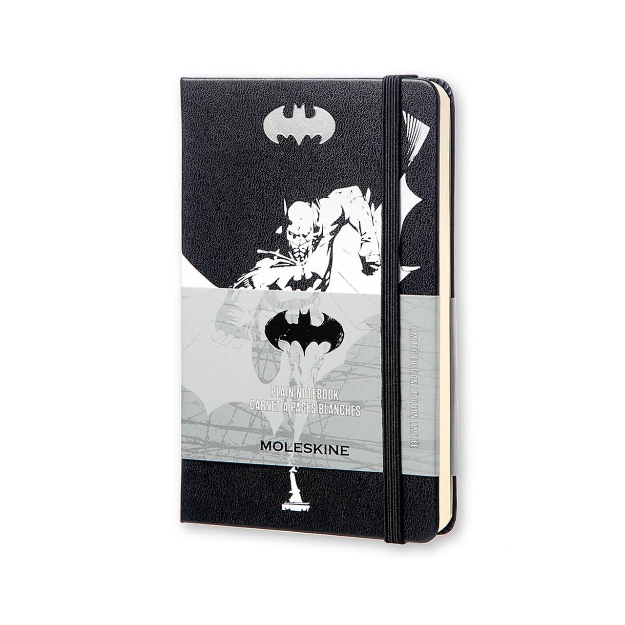 Блокнот Moleskine Limited Batman карманный 192 страницы нелинованный 9х14 см Черный