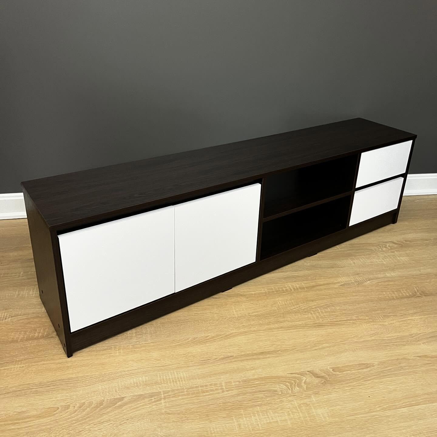 Тумба под телевизор City 1604х322х450 мм Венге Магия/Белый - фото 1 Тумба под телевизор City 1604х322х450 мм Венге Магия/Белый - фото 1