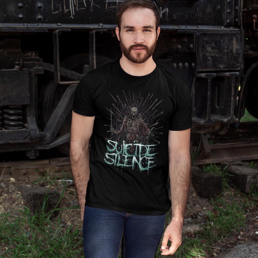 Футболка унисекс Suicide Silence Warrior 4XL Черный (0000009032)