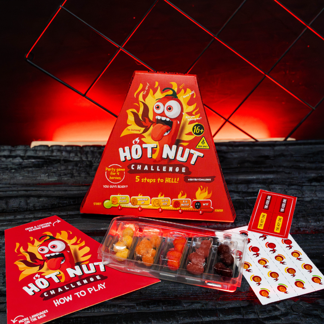 Горішки гострі Hot Nut Challenge 24 г (22229) - фото 2 Горішки гострі Hot Nut Challenge 24 г (22229) - фото 2