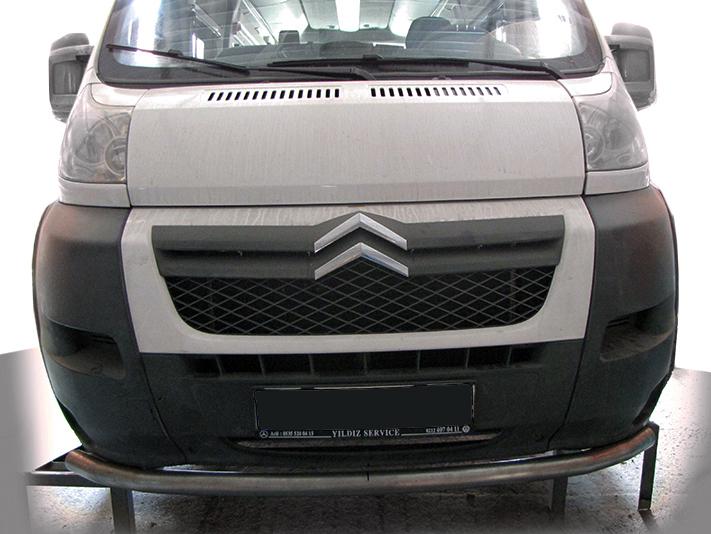 Передняя дуга ST008 CAN для Fiat Ducato 2006-2025 гг. нержавеющая сталь Хром