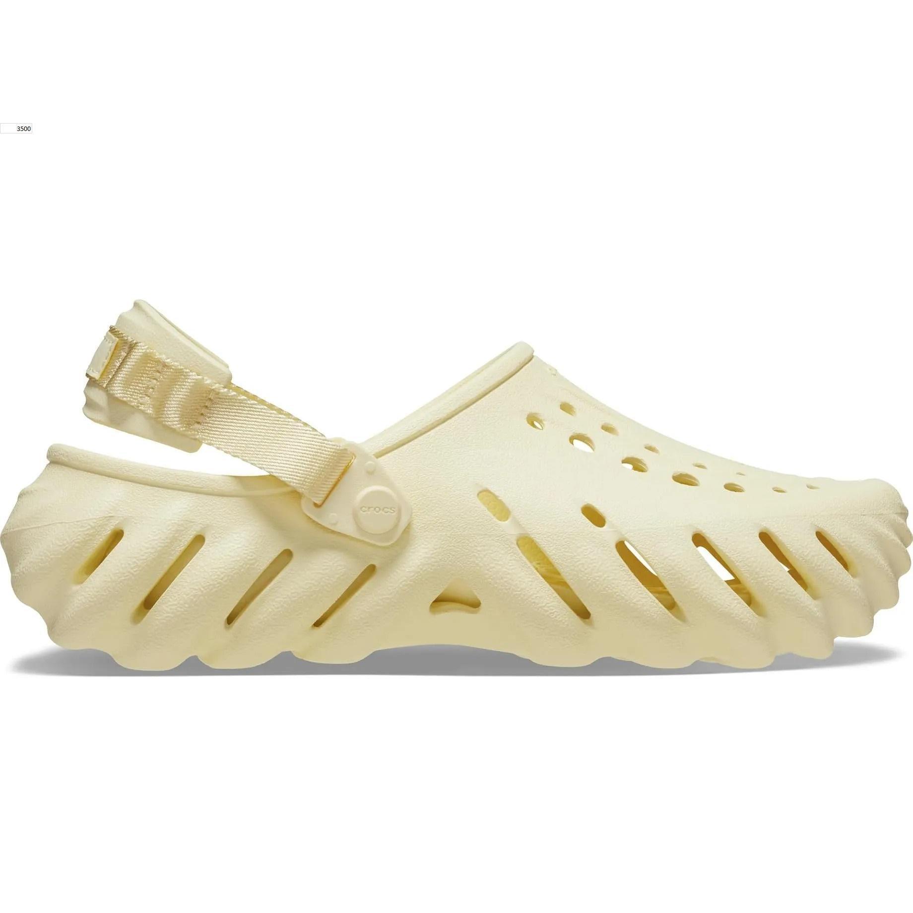 Сабо Crocs Echo Clog M9W11 р. 42 43-27 см Buttercream (207937-W) - фото 2 Сабо Crocs Echo Clog M9W11 р. 42 43-27 см Buttercream (207937-W) - фото 2