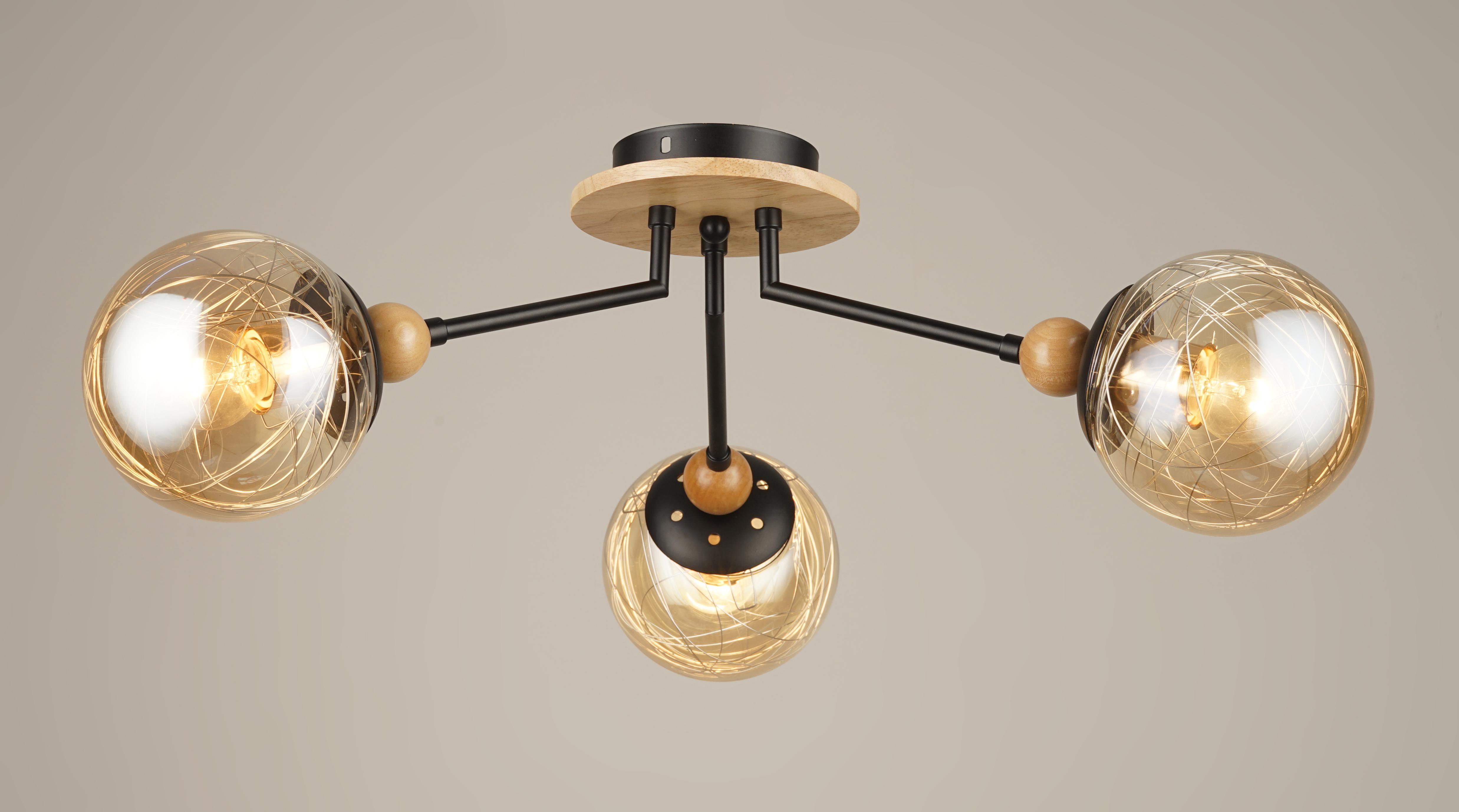 Декоративная люстра Sirius B N4531/3 на 3 плафона