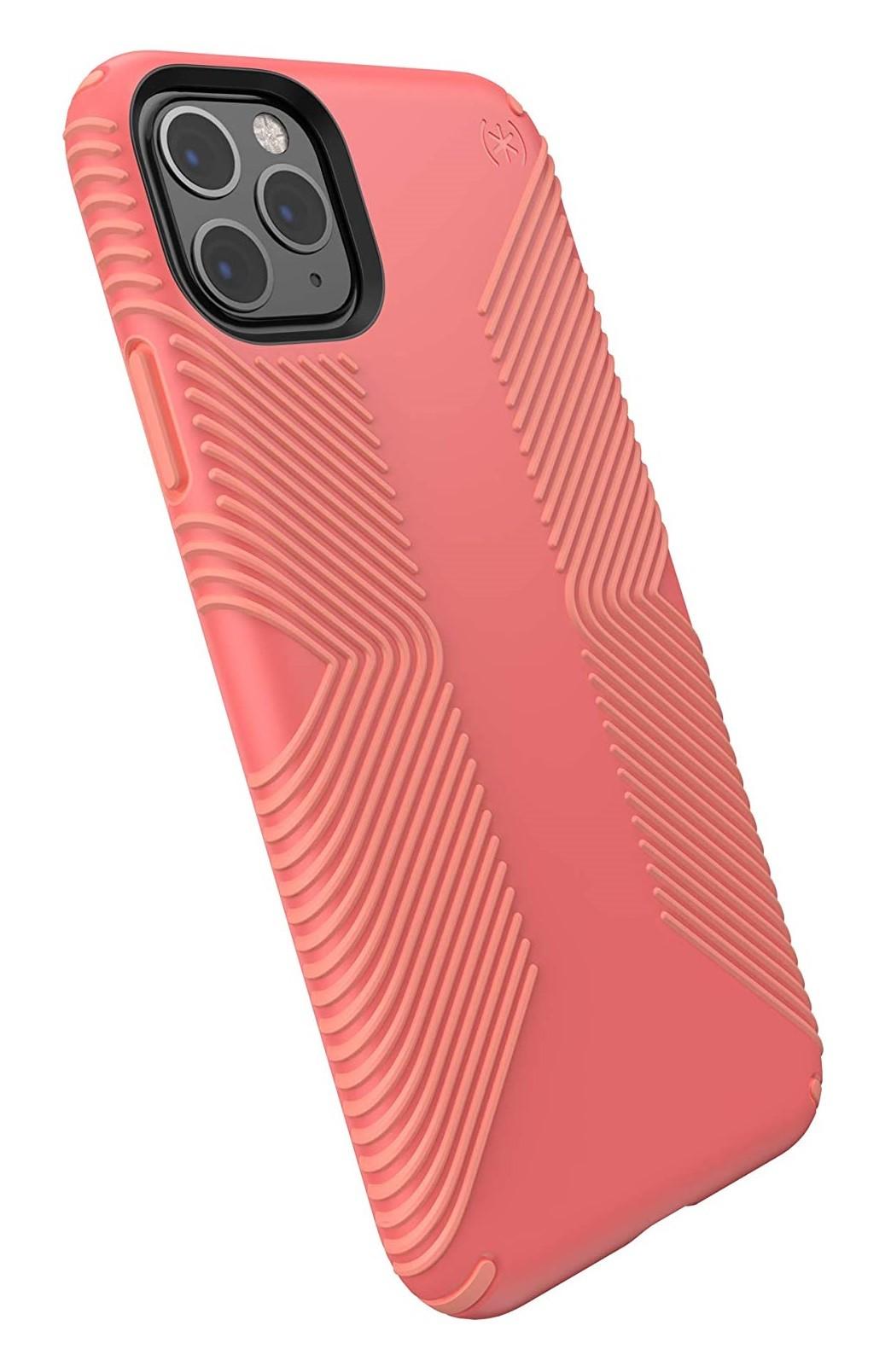 Чехол противоударный с антимикробным покрытием Speck Presidio Grip для Iphone 11 Pro (5.8") Pink