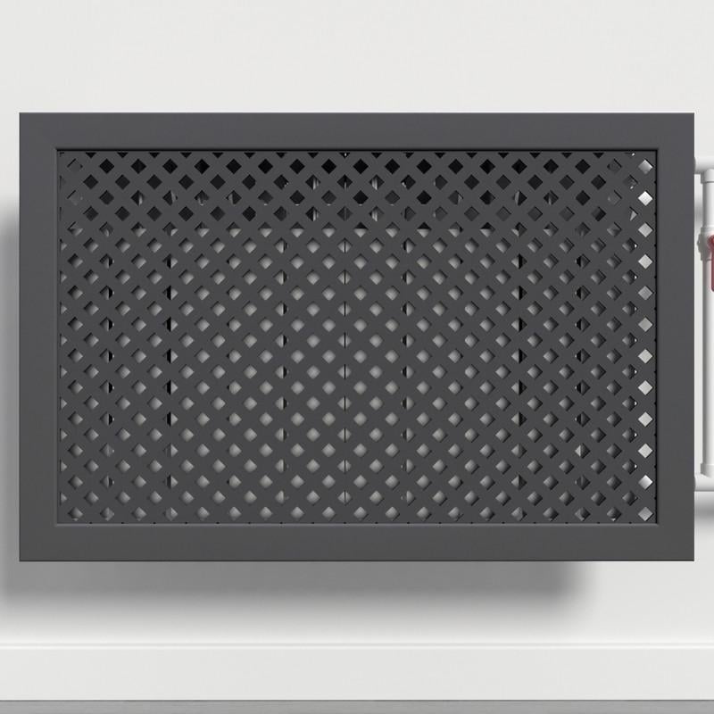 Решетка-экран на батарею SMARTWOOD 1500 мм Графит (R21015106)