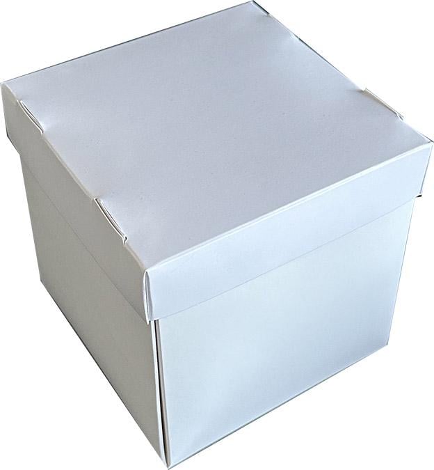 Коробка для бургера + Фри 12х12х12 см 200 шт. Белый (13468758)