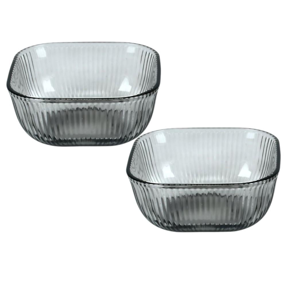 Набор салатников Lexiang Series R10444 420 мл 2 шт. Прозрачный (29425192)