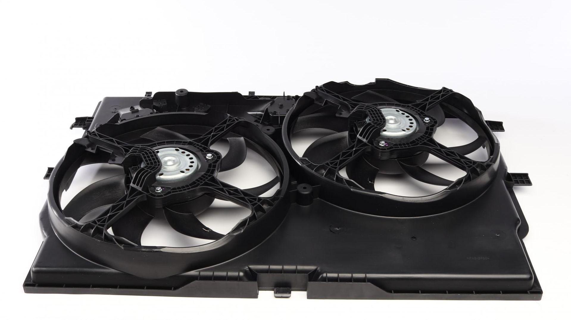 Вентилятор радиатора Fiat Ducato 2,0-3,0D 06- с диффузором (47865)