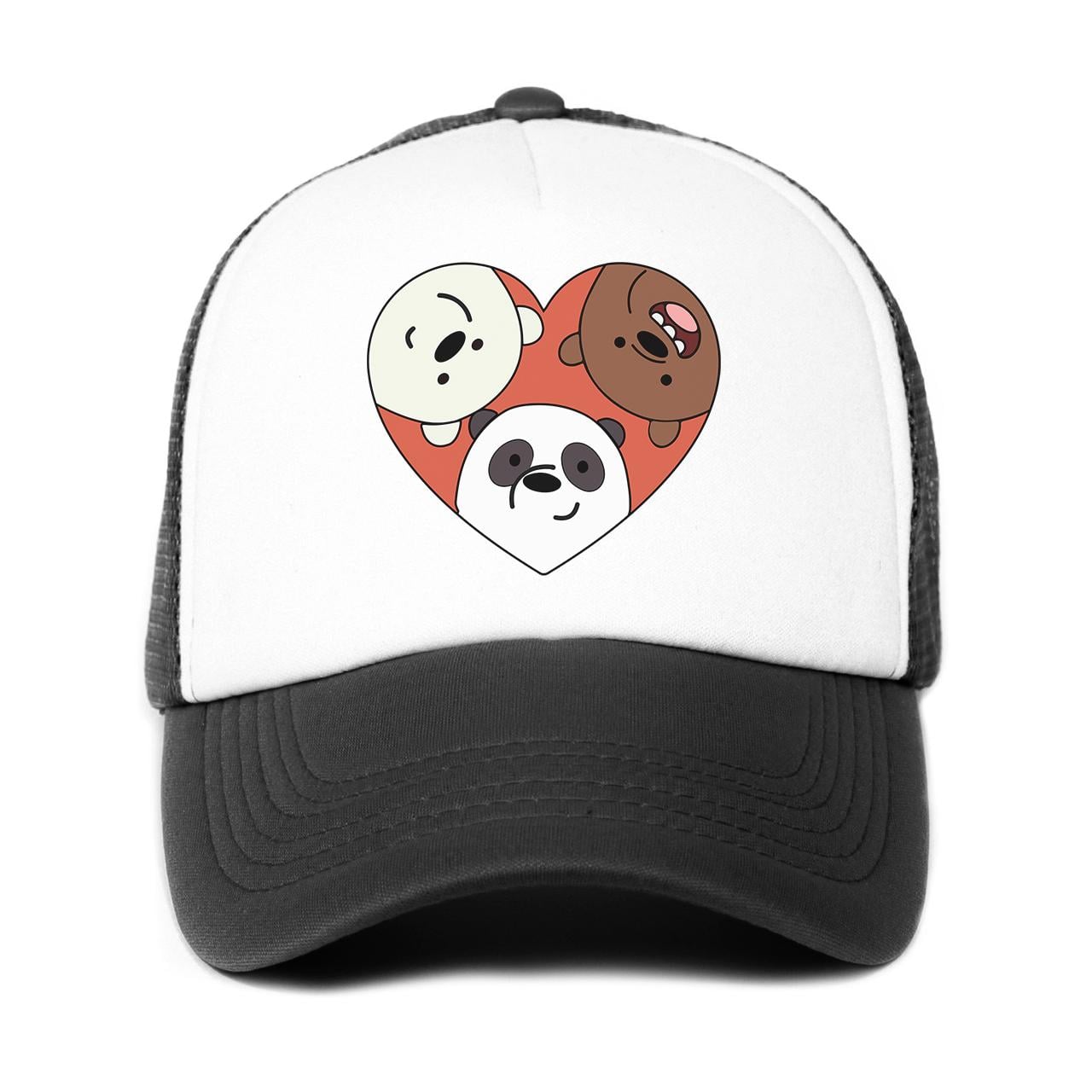 Кепка тракер детская We Bare Bears Черный (33404-2669-BK)