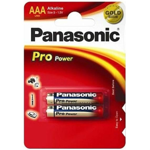 Батарейка Panasonic Pro Power ААА/LR03XEG 2BP 1,5V 2 шт. (570261)