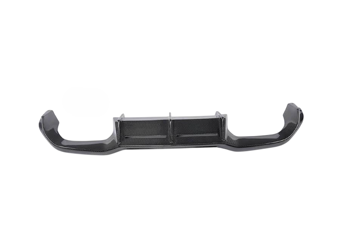 Дифузор заднього бампера DDCarbon V3 для F87 для BMW 2 серія F22/23 2014-2021 рр. натуральний карбон (136892)