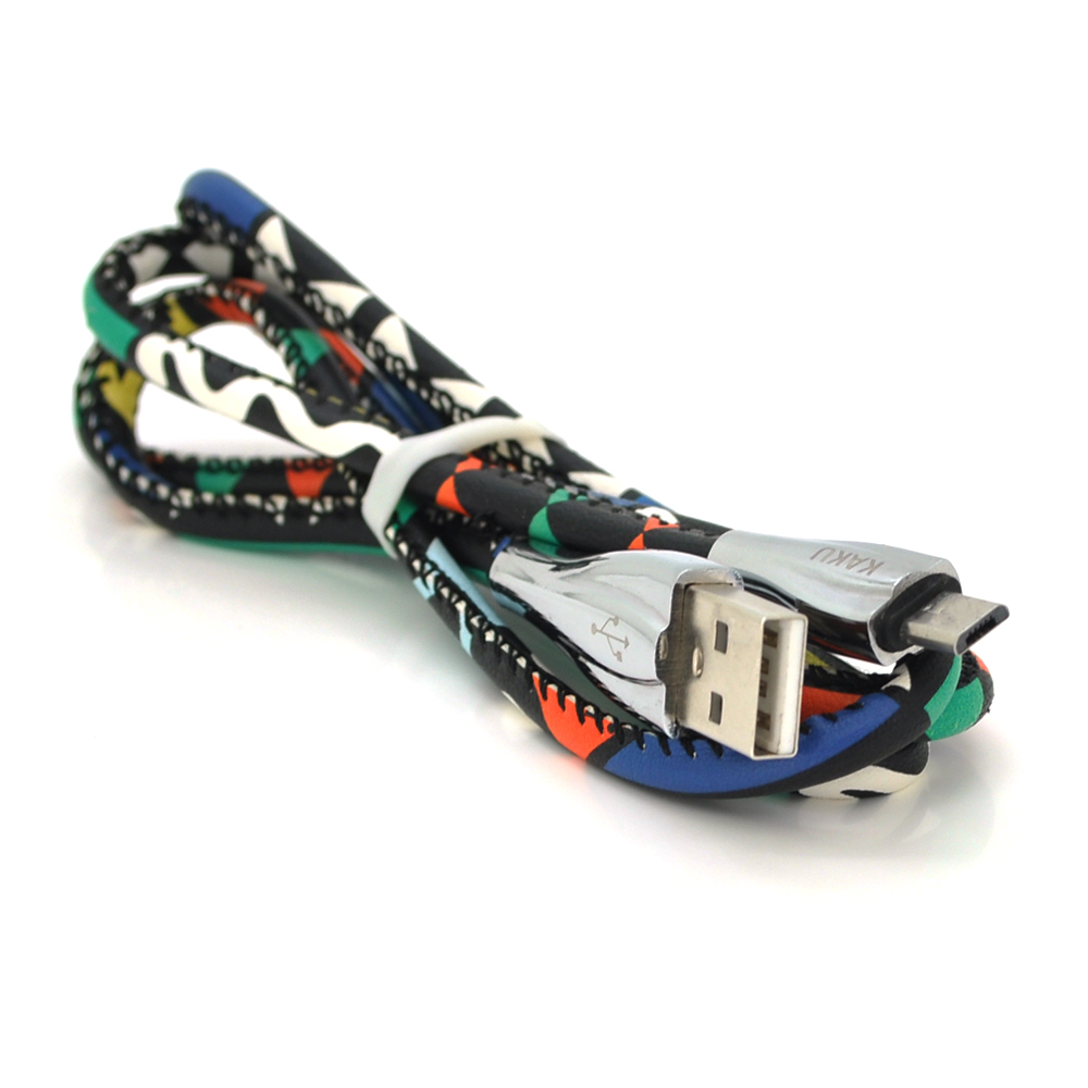 Кабель iKaku REFLECT Micro USB 2,1A 1 м (4387)