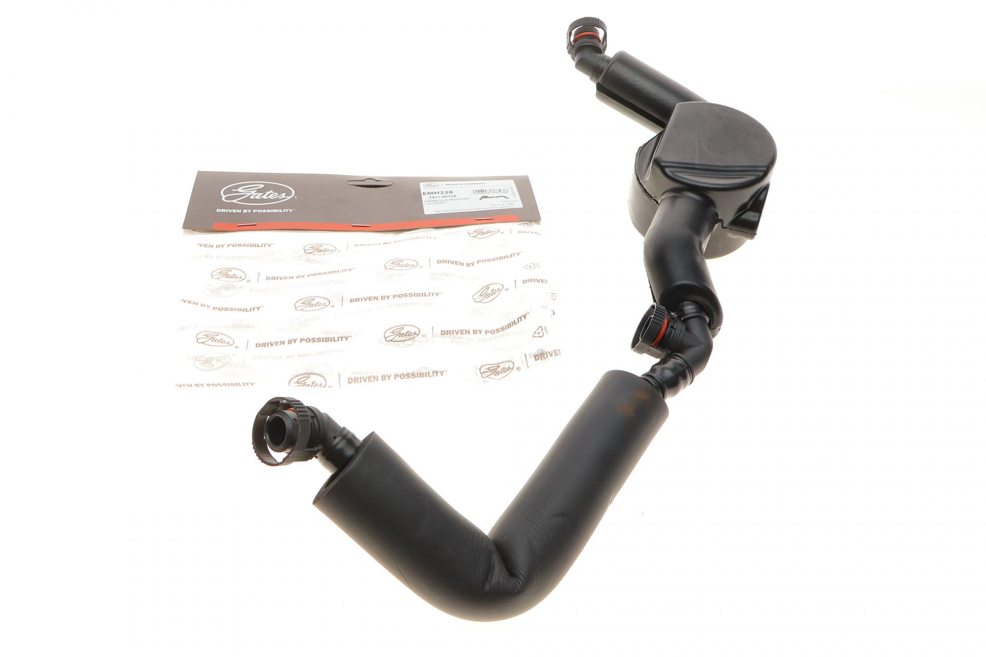 Патрубок вентиляції картера GATES BMW 5 E60/7 E65-E67/X5 E70 4.0/4.8 01-12 N62 (EMH228)
