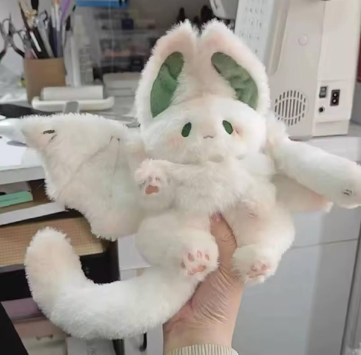 Мягкая игрушка летающий Кролик 20 см Белый (20493)