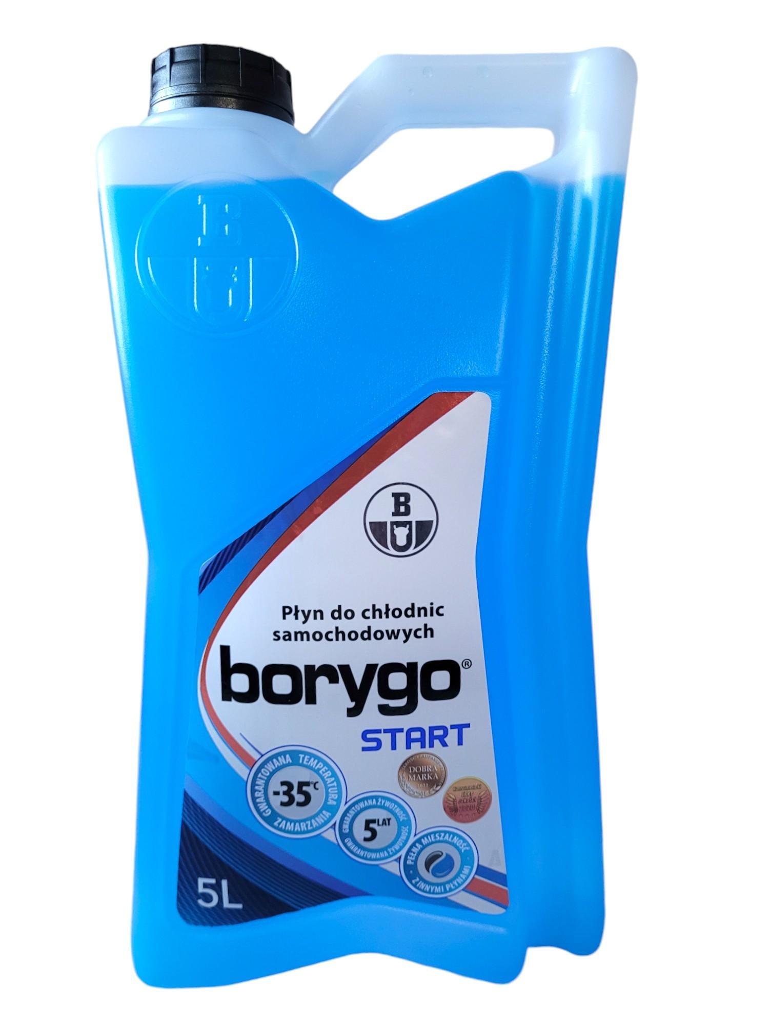 Охлаждающая жидкость Orlen Oil BORYGO START 5 л Синий (100001408м)