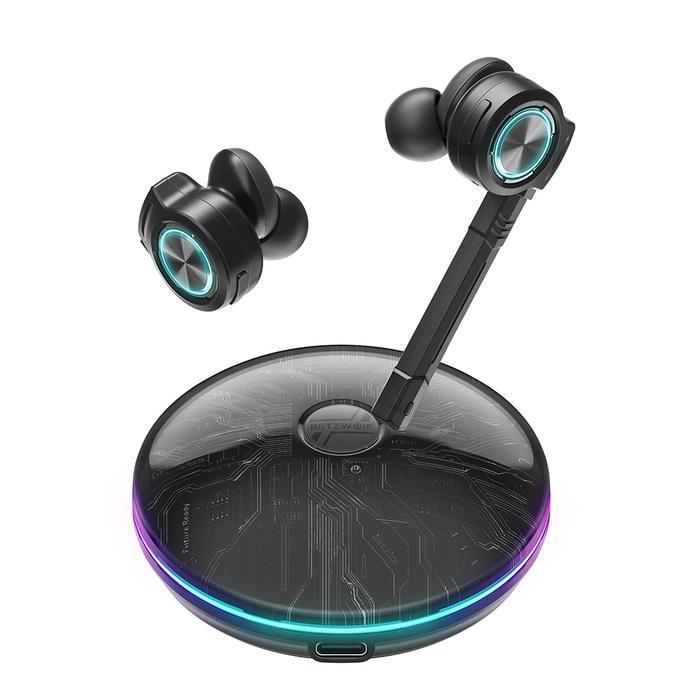 Наушники беспроводные BlitzWolf BW-FLB3 Gaming TWS RGB Light