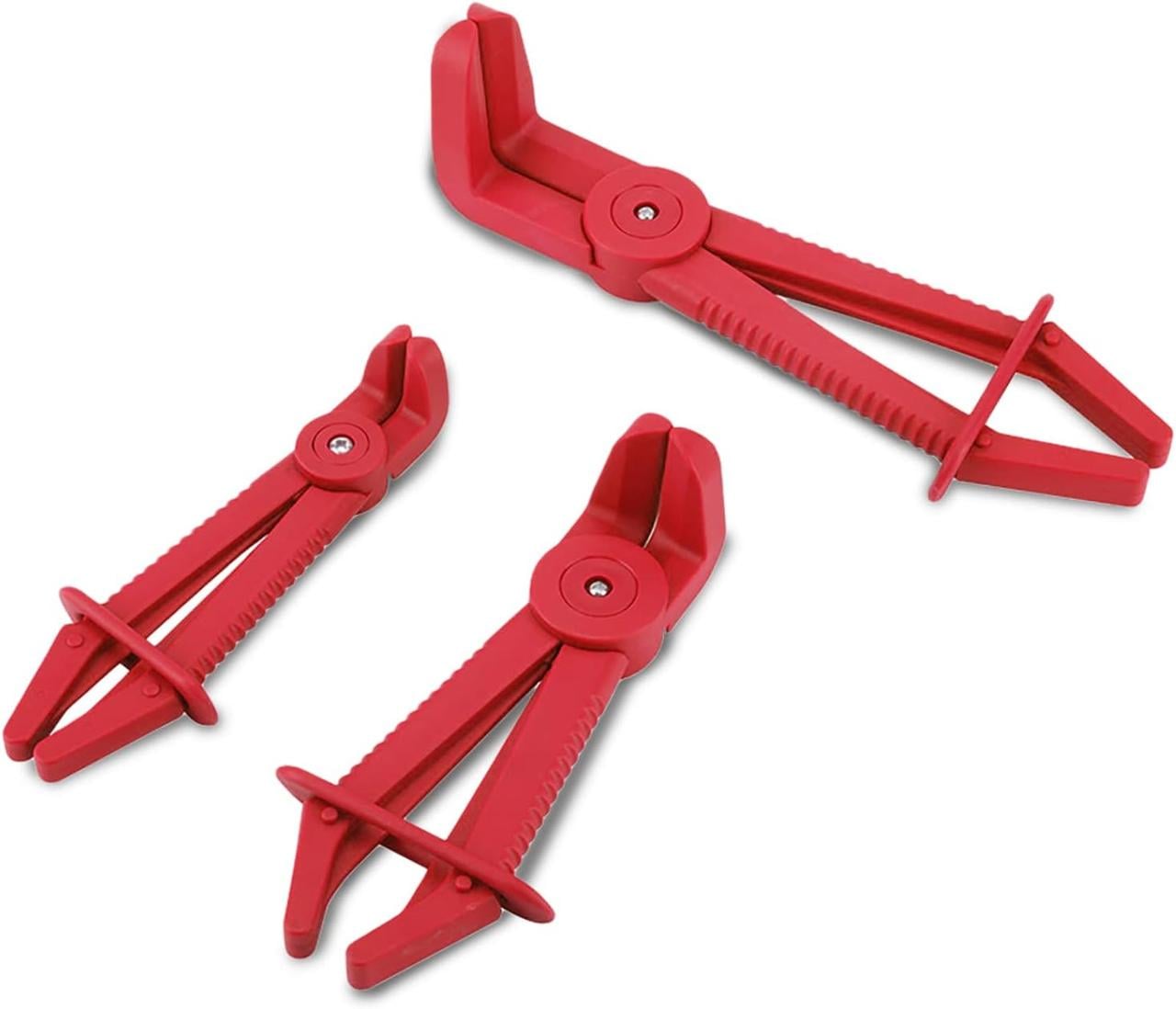 Набір затискачів Rewolt T2502 для шлангів з рідиною під кутом 90 градусів 3 шт.