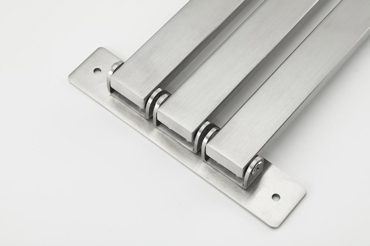 Полотенцедержатель Frap F30413 поворотный 3-й нержавеющая сталь 278 мм - фото 4 Полотенцедержатель Frap F30413 поворотный 3-й нержавеющая сталь 278 мм - фото 4