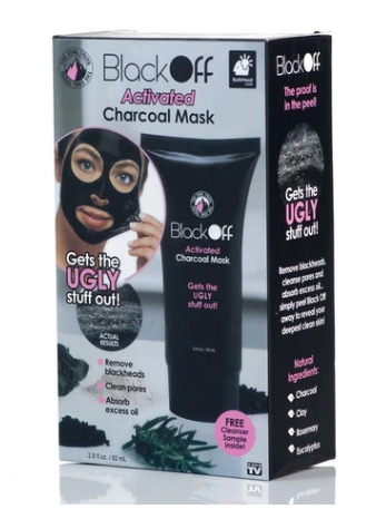 Маска-пленка для лица Off Activated Charcoal Mask Black (2523) - фото 5