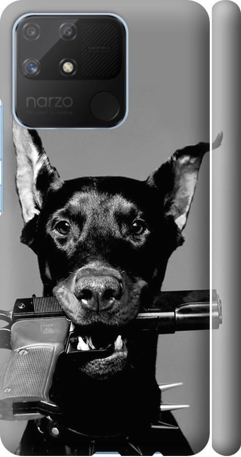 Чохол на Realme Narzo 50A Доберман (2745m-2514-42517) Чохол на Realme Narzo 50A Доберман (2745m-2514-42517)