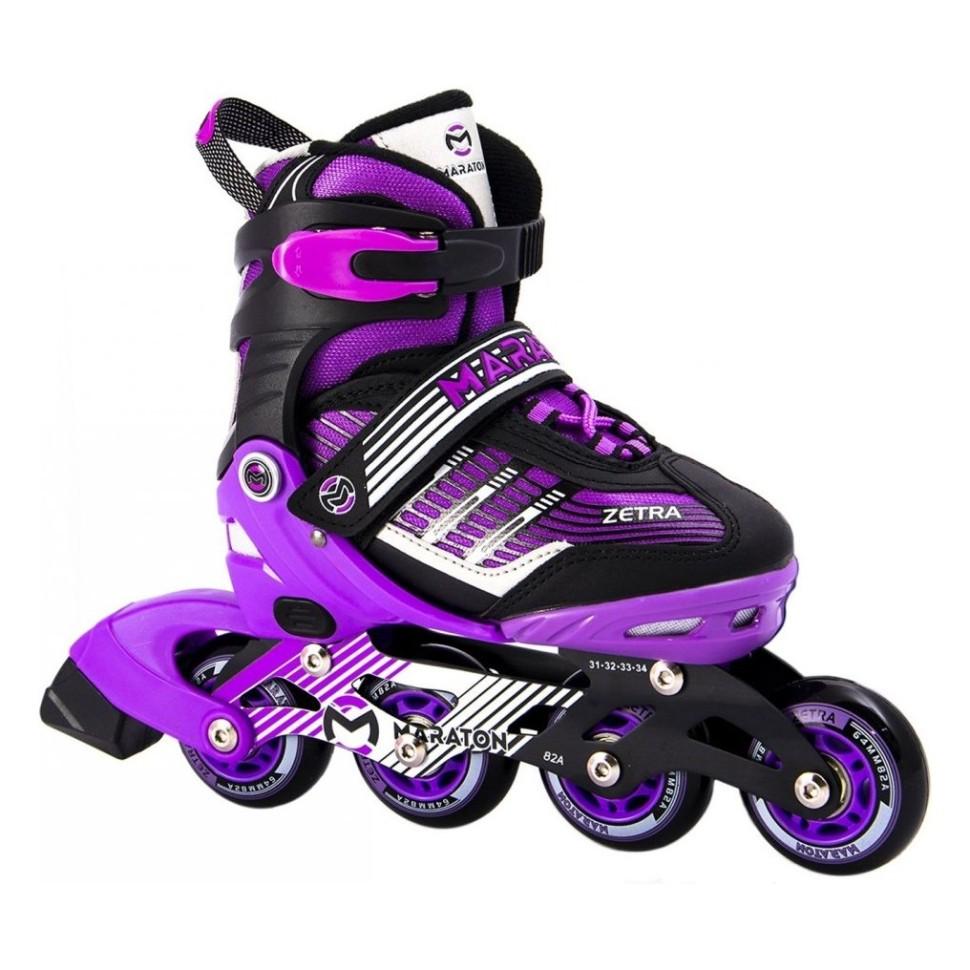 Ролики Maraton Zetra р. 31-34 Фіолетовий