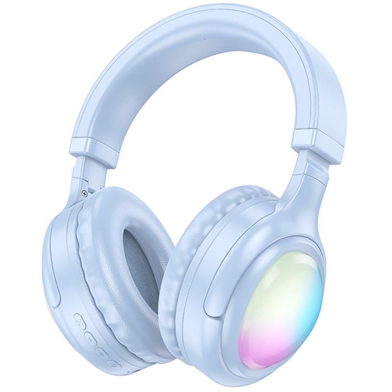 Наушники накладные беспроводные Hoco W48 Focus Blue (00000071309_3)