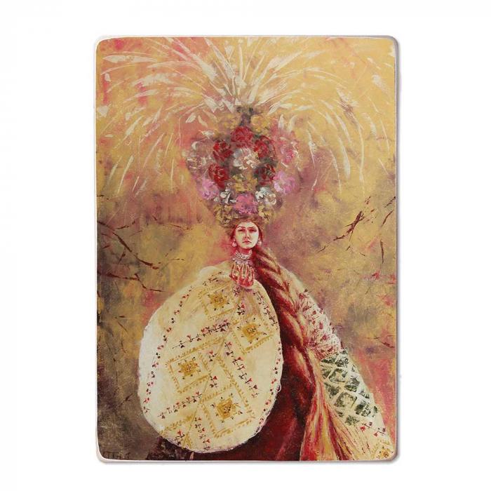 Постер деревянный на стену Панна А4 (AA-0164539)