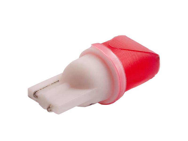 Автомобильная лампа светодиодная LEDUA T10-COB-3D 2W 12V Красный (1659) - фото 5