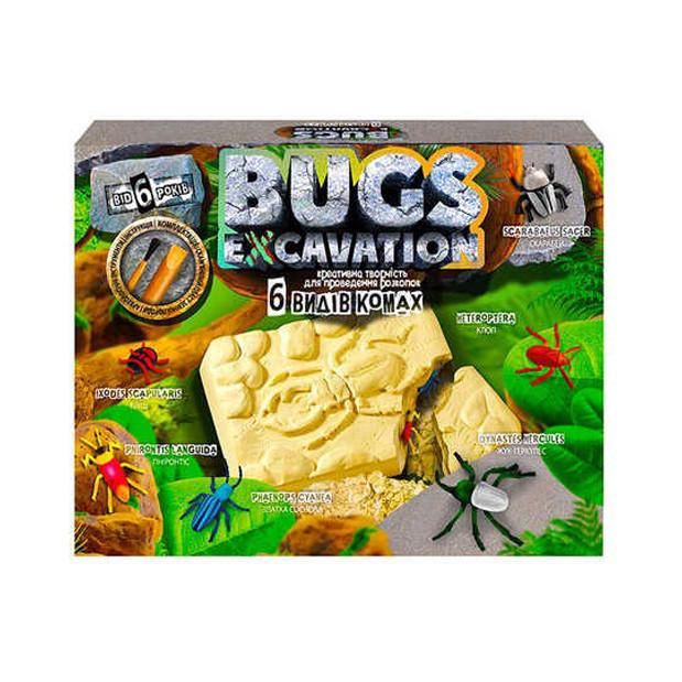 Набор для экспериментов Danko Toys Для проведения раскопок Bugs Excavation Жуки 24х19х5 см от 4 лет Оливковый (IE-175-E-78) Набор для экспериментов Danko Toys Для проведения раскопок Bugs Excavation Жуки 24х19х5 см от 4 лет Оливковый (IE-175-E-78)