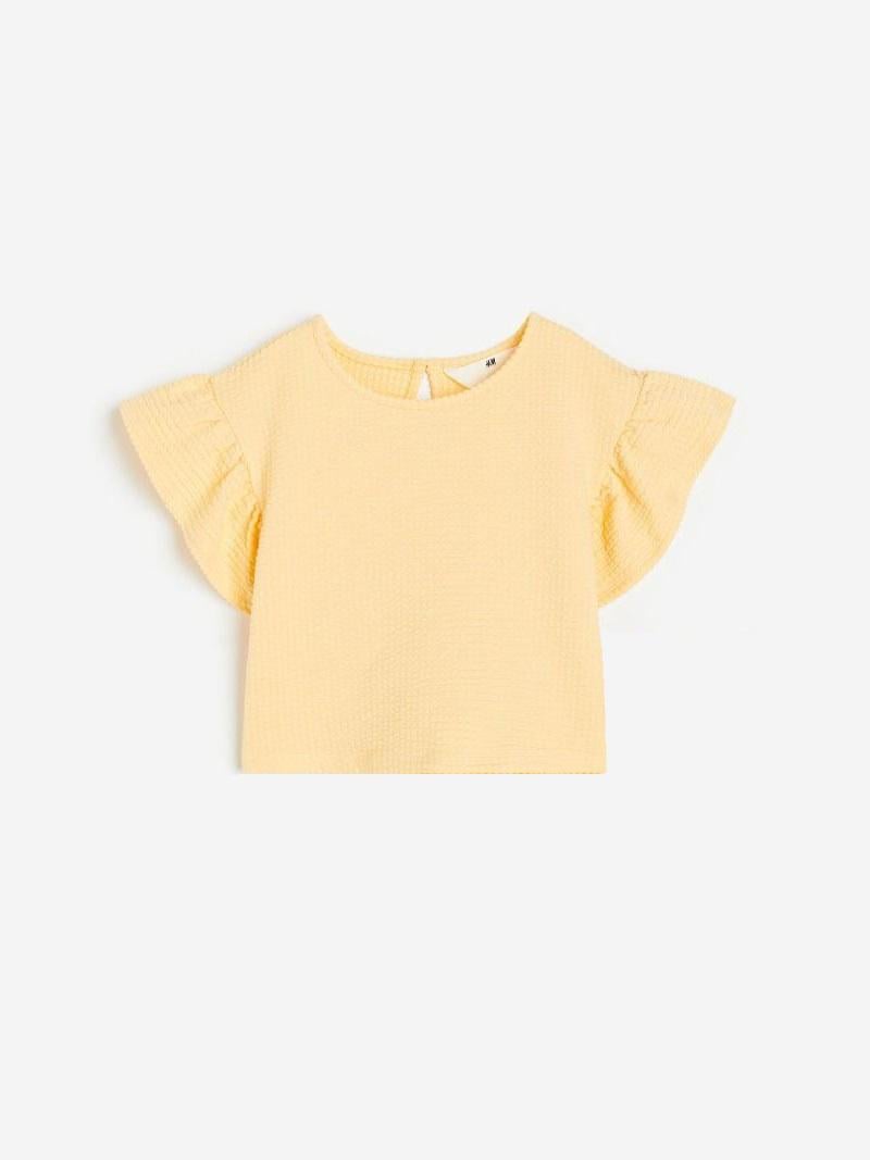 Блуза H&M 116 см Жовтий (A250911740931)