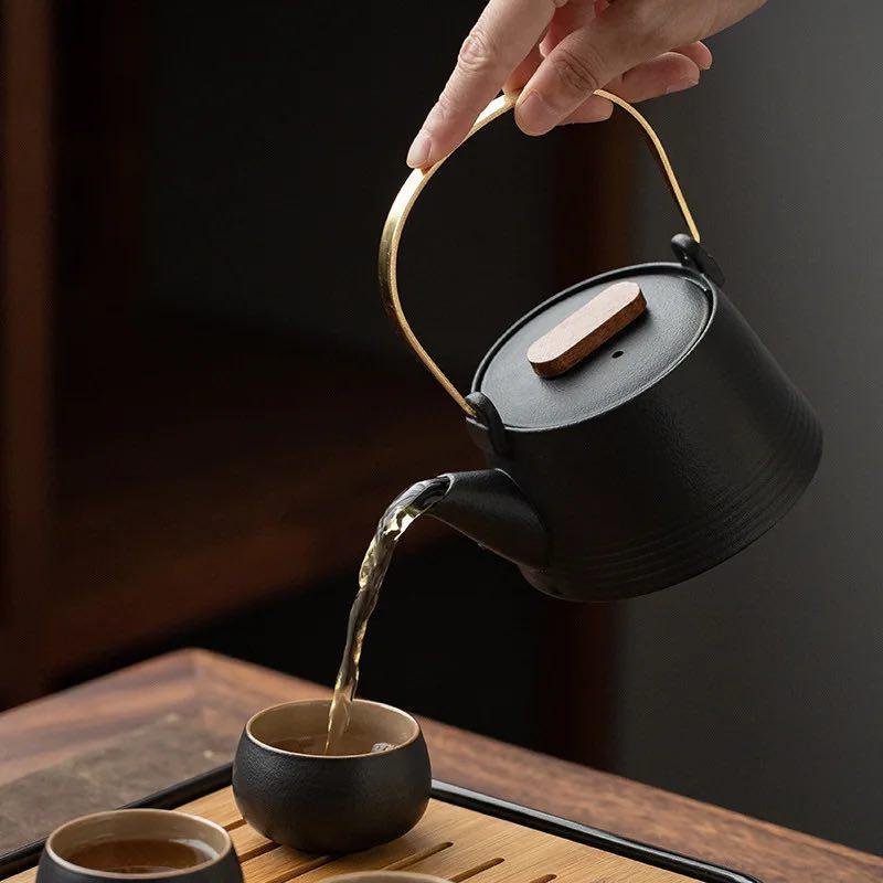 Чайный набор для путешествий из 6 пр. Черный - фото 4