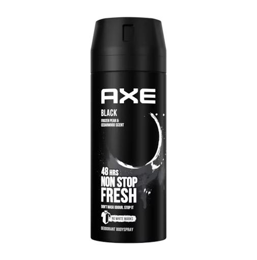 Дезодорант спрей AXE BLACK груша и кедр 150 мл (126691)