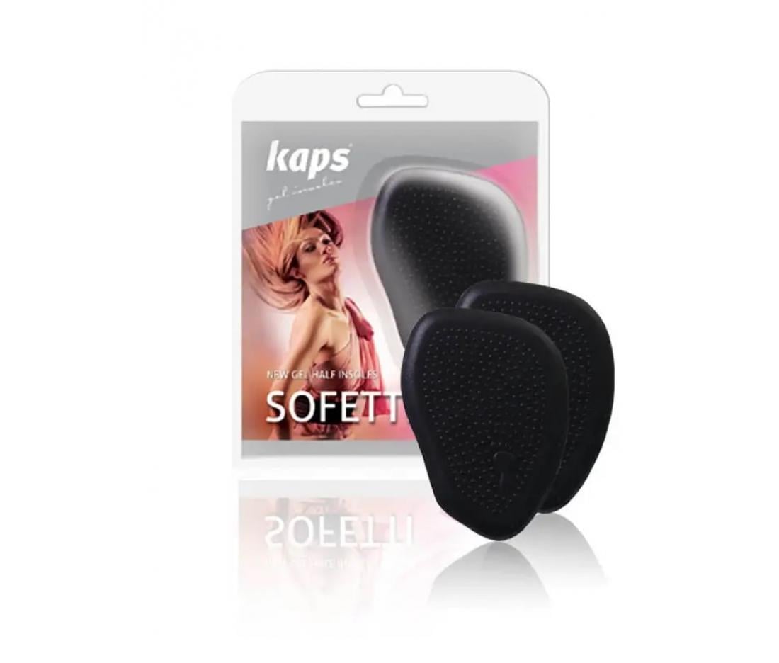 Напівустілки гелеві Kaps Sofetti Half Insoles Black (2*51118)