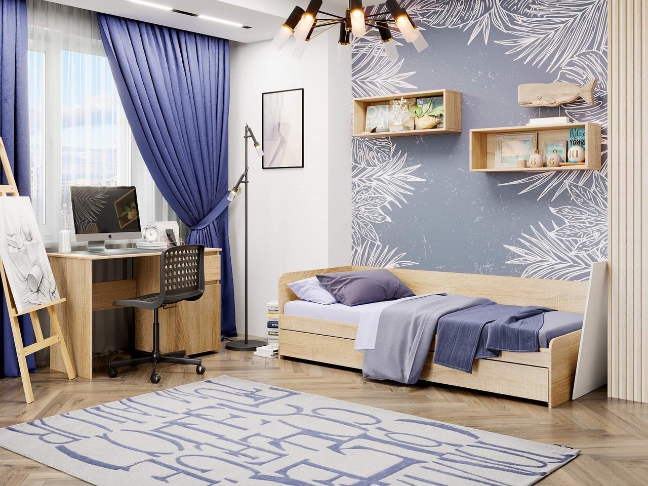 Спальня дитяча Еверест Лайт-1 Дуб сонома (ЕВ20809.02)