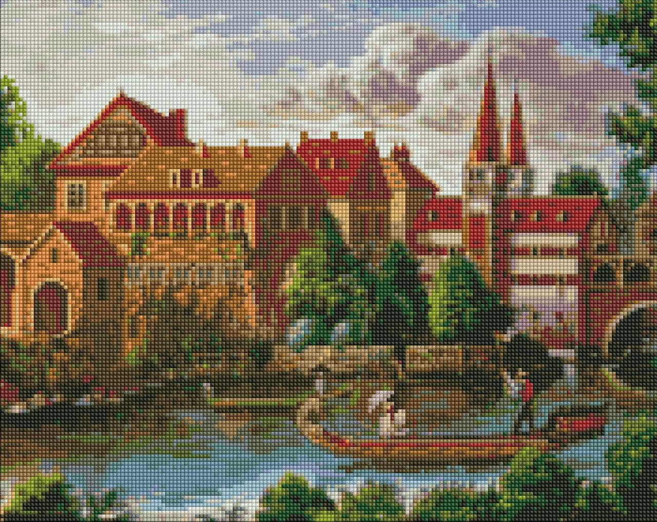 Алмазная мозаика Идейка AMO7361 Итальянская романтика 40x50 см (1729273914)