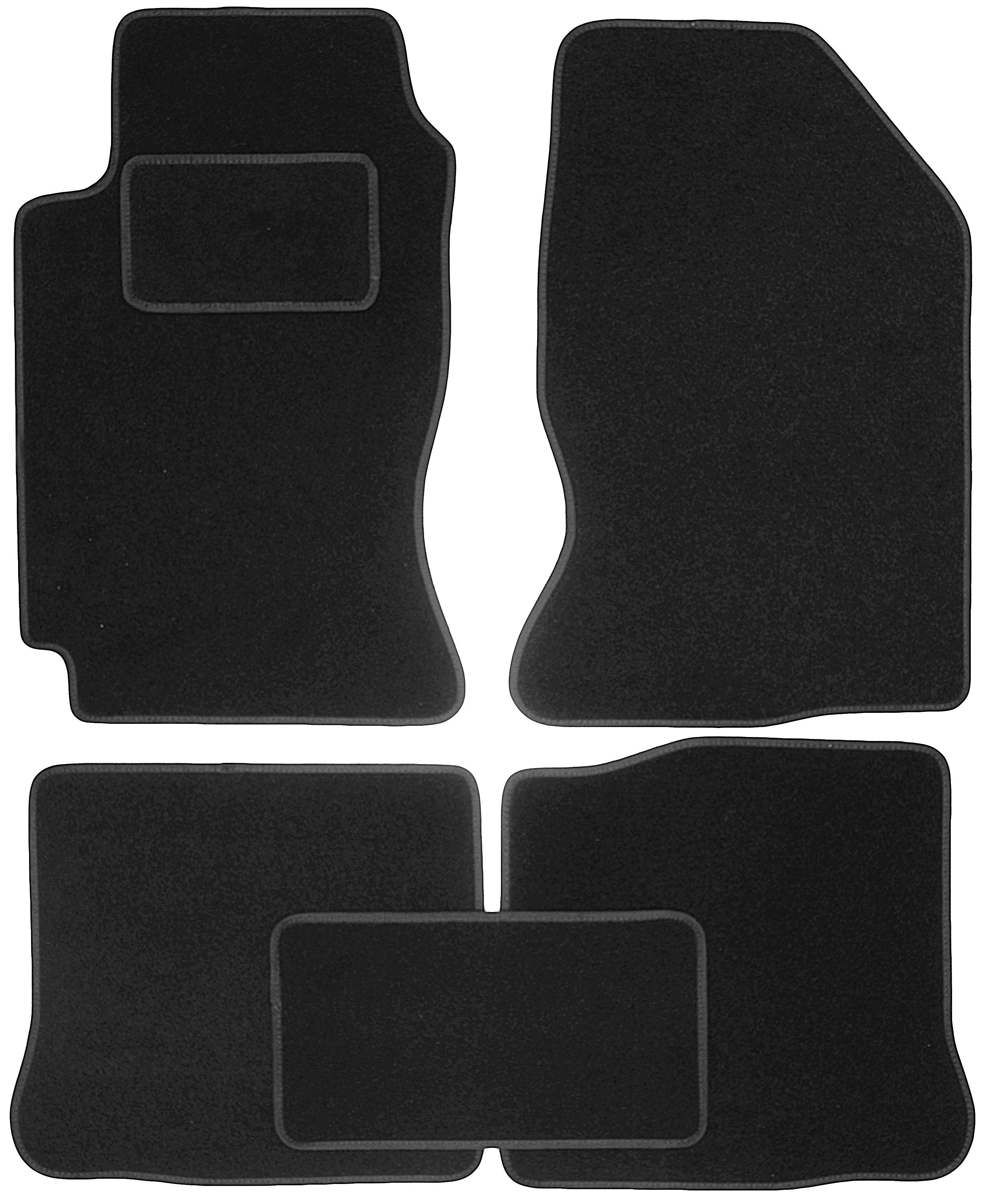 Коврики в салон для Toyota Carina E '92-97 текстильные Черный (21182)