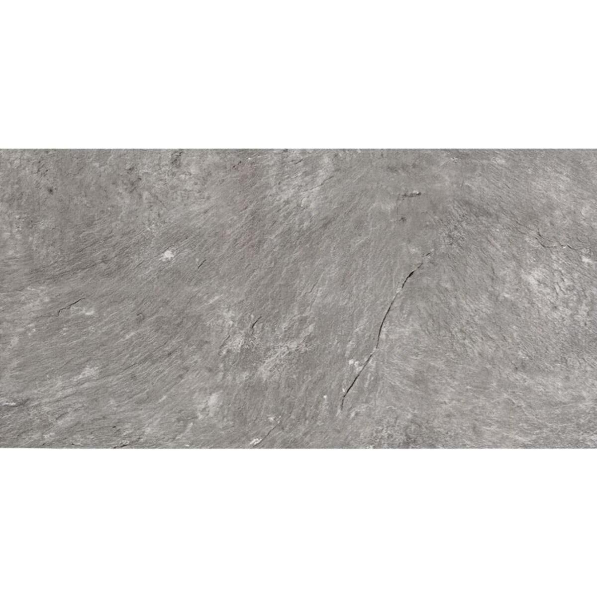 Плитка самоклеящаяся виниловая мрамор СВП-103 Серебристый глянцевый (SW-00000290)