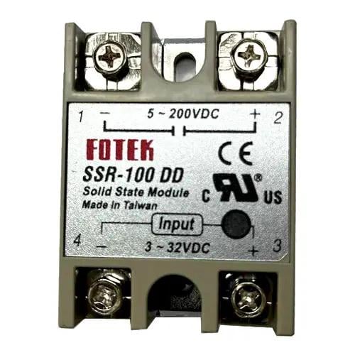 Твердотельное реле SSR DC DC 100A 5-200V управление 3-32V (26938549) Твердотельное реле SSR DC DC 100A 5-200V управление 3-32V (26938549)