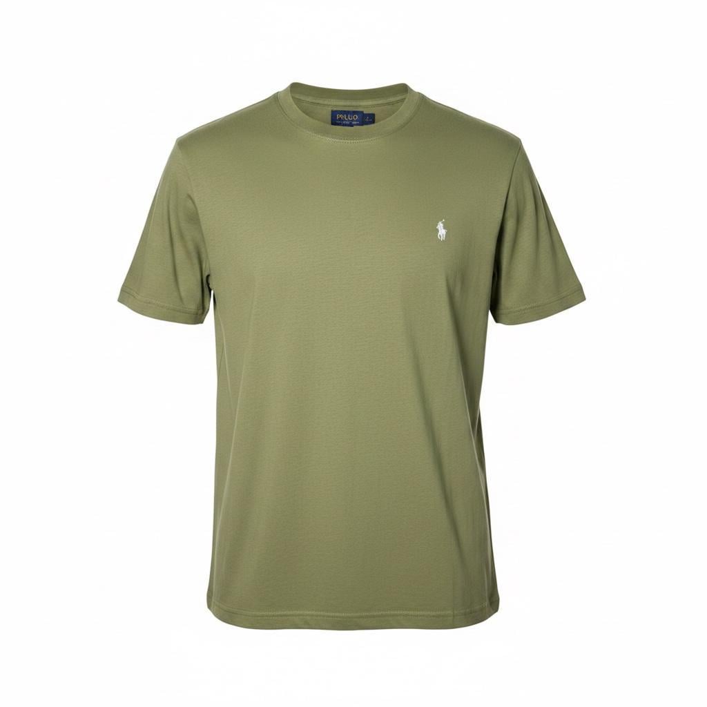 Футболка мужская в стиле Ralph Lauren Essential Cotton Jersey T-Shirt M Зеленый (RL13003.5M)